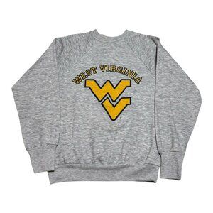 Vintage‎ 80s Signal University of West Virginia Sweatshirt Adult Medium